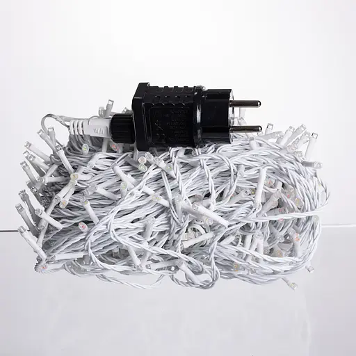 Светодиодная гирлянда Garlando 500L50MWML Роса 50 метров 500 LED белая нить Мультиколор   - фото 3