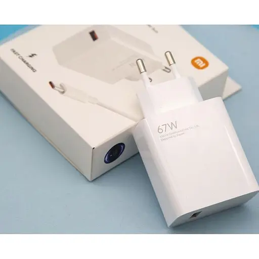 Сетевое зарядное устройство Xiaomi HyperCharge 67W + Cable USB-A - USB-C (BHR9465EU) [132390] - фото 8