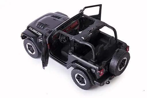 Машинка Rastar Jeep Wrangler JL на управлінні 1:14 чорний 79400 - фото 2