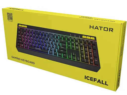 Клавіатура HATOR Icefall Black (HTK402UA) - фото 6