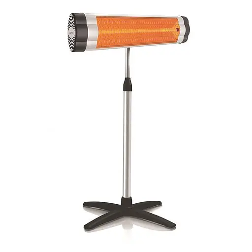 Інфрачервоний обігрівач UFO 2,8 кВт, площа обігріву 24 кв.м., сріблястий Star 2400 - фото 1