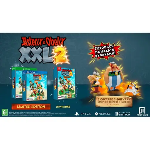 Игра Asterix & Obelix XXL 2 Limited Edition (русская версия) (Nintendo Switch) - фото 2