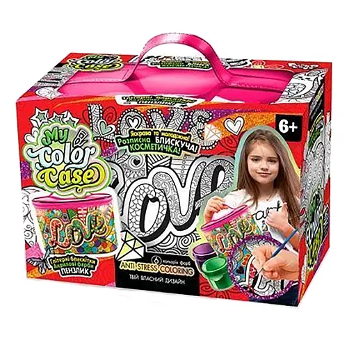 Комплект для творчості "My Color Case" COC-01-01-05U УКР Love