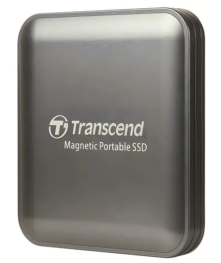 Накопитель SSD Transcend SSD 2TB External SSD 3D NAND TLC Iron Gray (TS2TESD420C) - фото 1