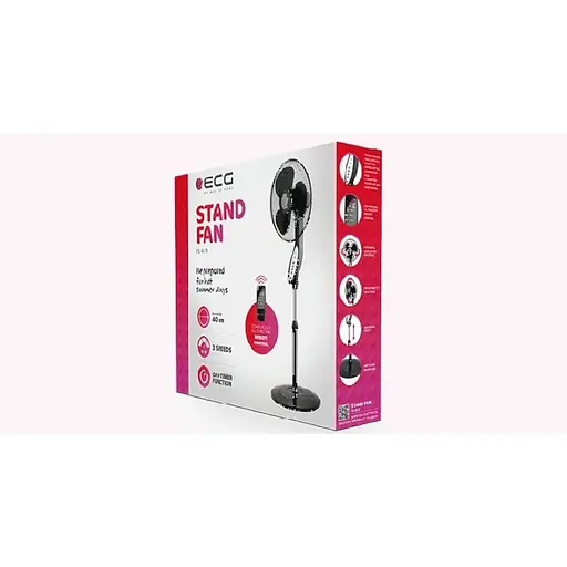 Вентилятор ECG FS 40 R Black - фото 8