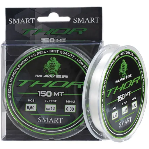 Волосінь Smart Monofilo Thor 150 м (clear) 0.16 мм 4 lb/1.8 кг