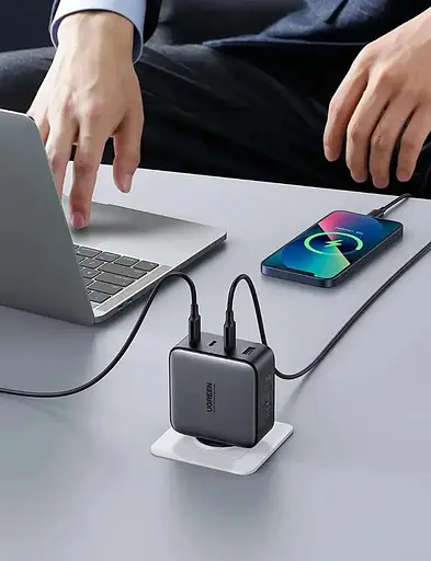 Зарядное устройство блок-адаптер питания Ugreen CD226 100 W Wall Charger (40747) - фото 4