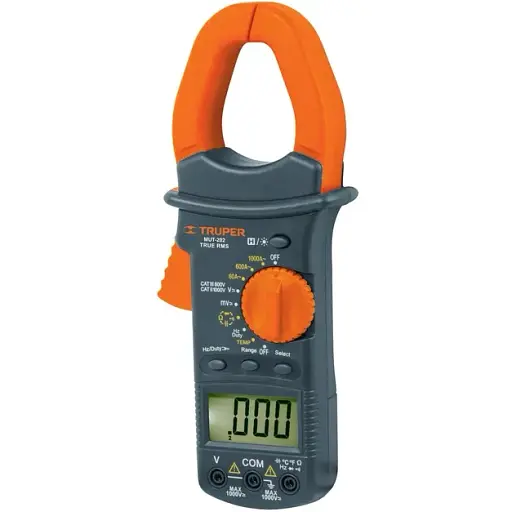Мультиметр Truper пір’яного типу з захисним кейсом (MUT-202) - фото 1