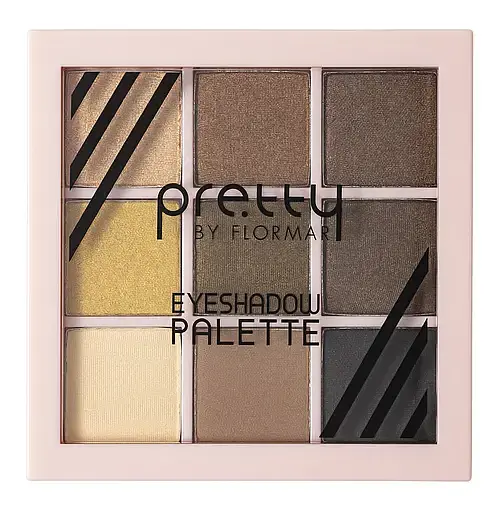 Палетка тіней для очей Pretty Eye Shadow Palette, відтінок 01 (Earth), 9 г (8000019020975) - фото 2