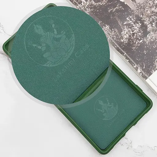 Чохол Silicone Cover Lakshmi (AA) with logo для Google Pixel 9 Pro XL Зелений / Dark green - фото 2