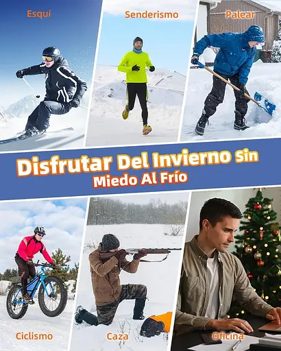 Шкарпетки з підігрівом 2024, теплові шкарпетки Eventek 7,4 В, що перезаряджаються, на 360° з підігрівом шкарпетки з підігрівом - фото 7