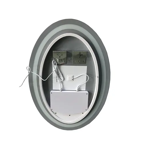 Дзеркало Zerix Fusion MV01-50x70 з LED Touch, Anti-fog, димером, регулятором яскравості ZX6067 - фото 4