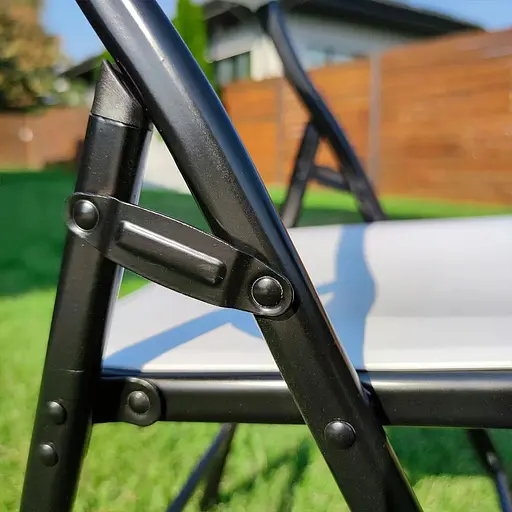 Складной стул Wall Sticker 46х42.5х86 см белый SW-00001610 - фото 5