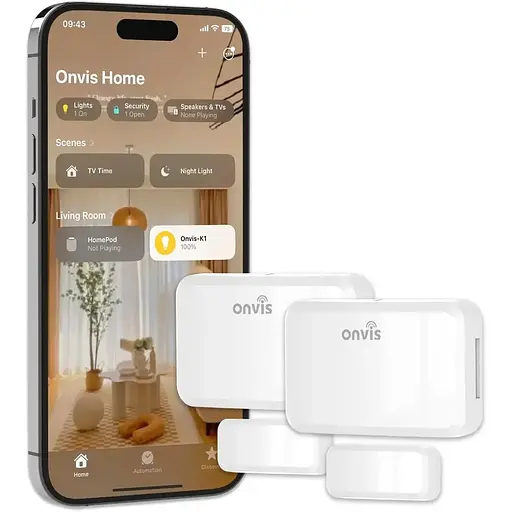 Onvis Датчик дверей/вікон Apple HomeKit Бездротовий