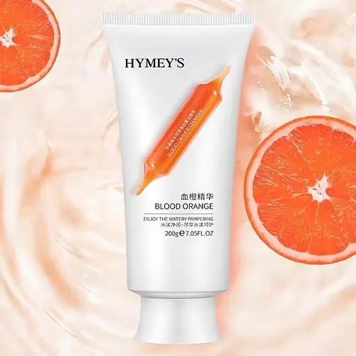 Пінка для очищення жирної/комбінованої шкіри Hymeys Blood Orange 200 мл - фото 3