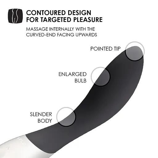 Вібратор Lelo Mona Wave 19.5 см чорний - фото 6