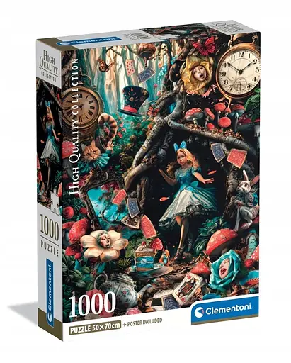 Пазл "Аліса в країні чудес" - 1000 шт. Clementoni 39935