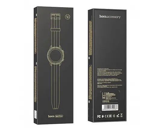Смарт-годинник Hoco Smart Watch Y2 BT Call Track HeartRate IP68 - фото 10