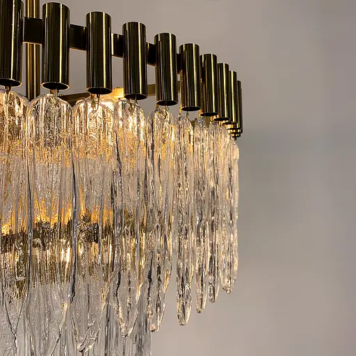 Люстра-реплика Crystal Icicle на 9 ламп (диаметр 60 см) Line.F MJ 187-600 AB - фото 4