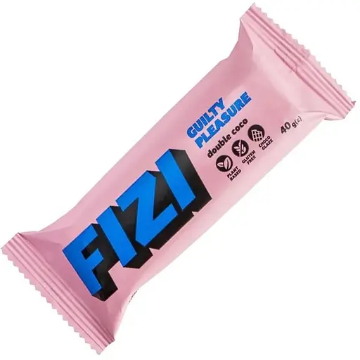 Батончик FIZI Guilty Pleasure Bar Двойной кокос, 45 грамм
