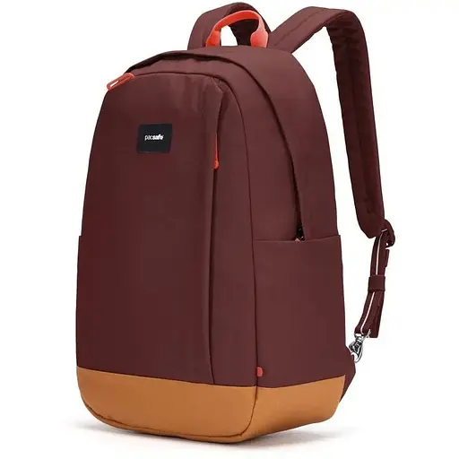 Рюкзак антикрадій Pacsafe Go 25 л backpack бургунді (35115345) - фото 3