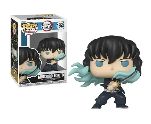 Фігурка Funko Pop Клинок розсікаючий демонів Муїчіро Токіто Demon Slayer Muichiro Tokito 10 см DS MT 1853