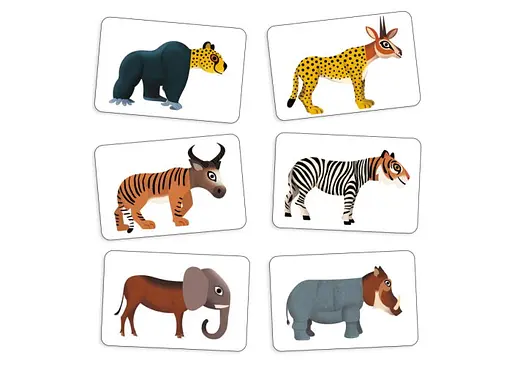 Настольная игра Djeco Веселая путаница (Anijumble) (DJ05092) - фото 2