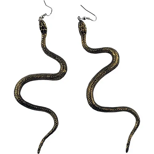 Сережки Медуза Горгона - фото 1