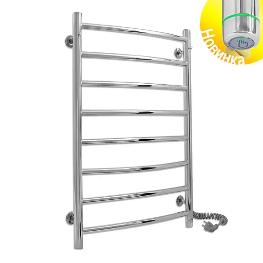 Електрична рушникосушарка Laris Класік П8 500x800 Е сенсор S3 права 73207728, Хром, Праве, Електронний - фото 2