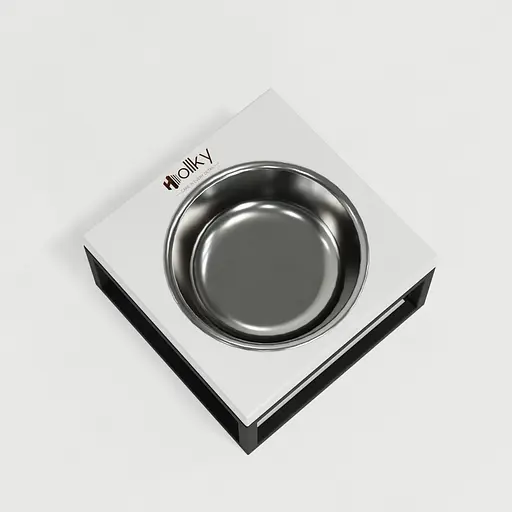 Hollky Base Solo S — миска на підставці для котів і маленьких собак (1 × 0,45 л) - фото 3