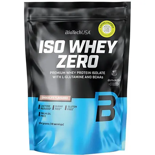 Протеїн BiotechUSA Iso Whey Zero 454 г Chocolate 