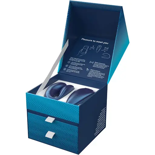 Смарт-вібратор для пар We-Vibe Chorus Cosmic Blue - фото 8