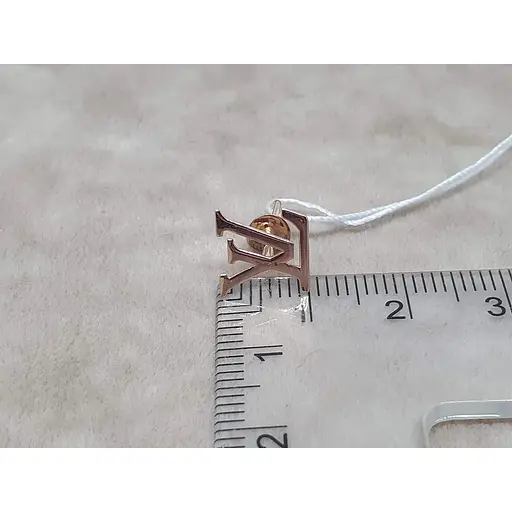 Золоті сережки-пуссети Favoritum. 210432_1 - фото 4