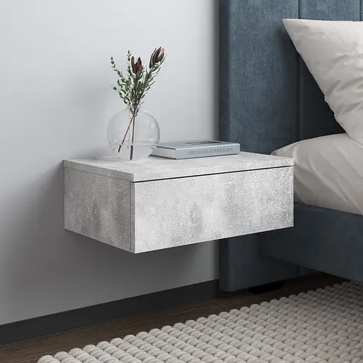 Тумба приліжкова Vays M-34, навісна, з шухлядою, ЛДСП, 45х30х16 см - для спальні - фото 4