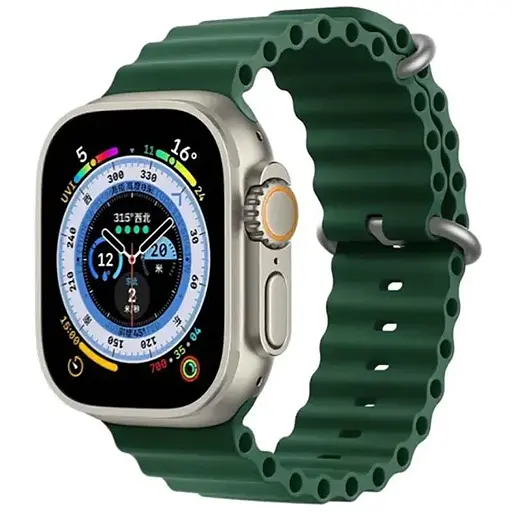 Ремешок Ocean Band для Apple Watch 38/40/41/42mm(ser.10) Зеленый / Forest green