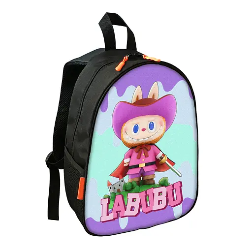 Рюкзак дитячий Лабубу/Labubu шкільний/міський 34х27х13 см для дівчинки/хлопчика (02762)
