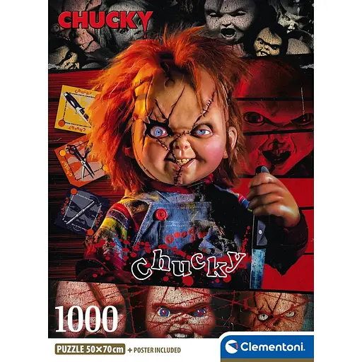 Пазл Чакі (Chucky) - 1000 шт Clementoni 37099 - фото 4