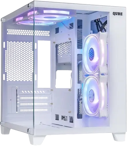 Корпус QUBE REEF ARGB White (REEF_GMNU3)