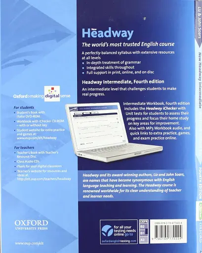 New Headway Intermediate. Workbook without key & iChecker CD - фото 2