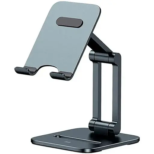 Тримач Baseus Desktop Biaxial Foldable Metal Stand (for Phones 7") (LUSZ000013) - фото 1