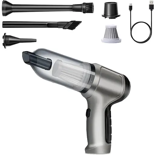 Автомобильный пылесос Suitu ST-6645 Pro мощный ручной беспроводной аккумуляторный мини - фото 8