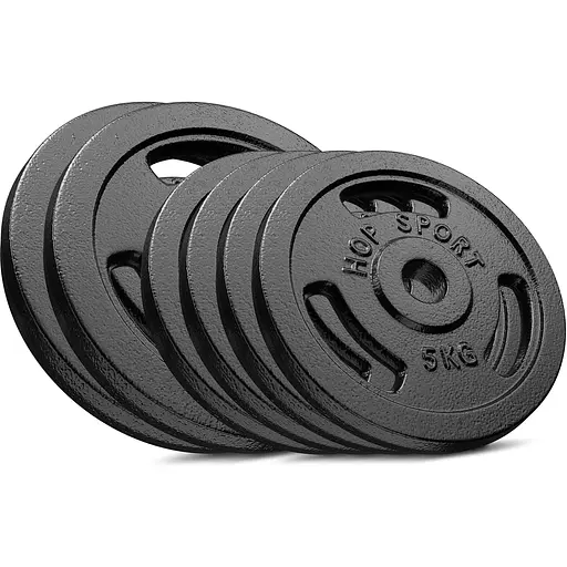 Набор Hop-Sport Strong 76кг со скамейкой HS-1095 - фото 3