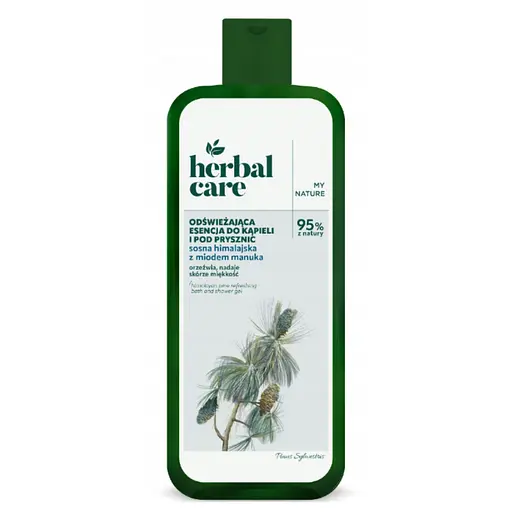 Гель для ванны и душа освежающий Herbal care Гималайская сосна 400 мл - фото 1