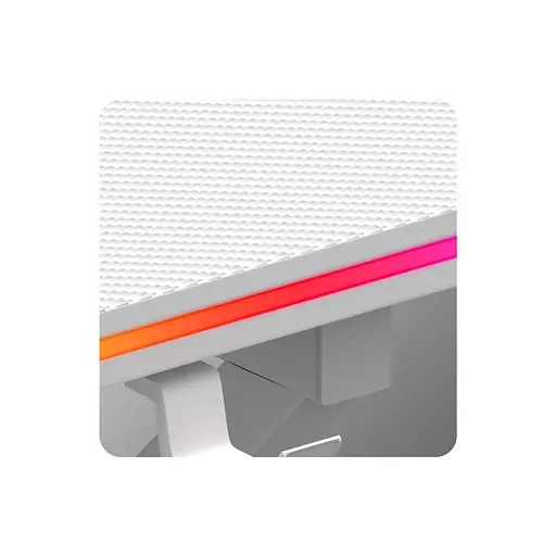 Компьютерный стол HUZARO Hero 1.7 RGB White - фото 9