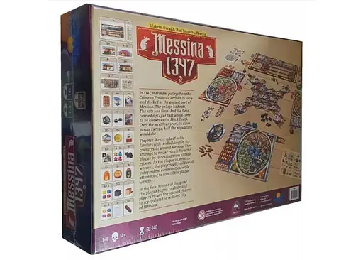 Настольная игра Delicious Games Мессина 1347 (Messina 1347) (англ.) (PS091) - фото 2