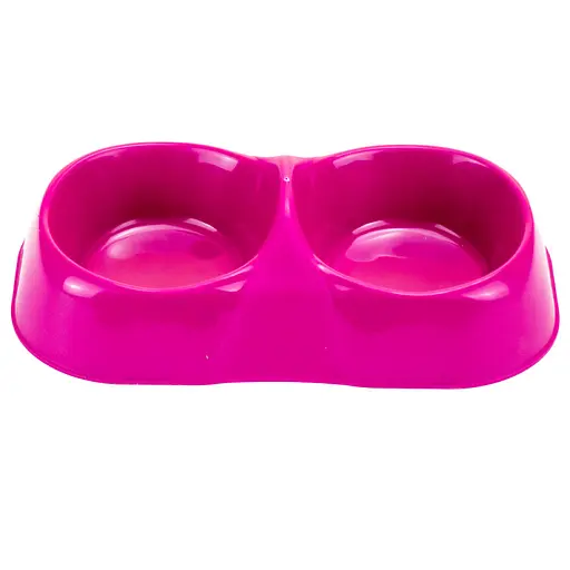 Миска двойная для корма и воды MPS Maya Double S Miz Col. 11.5×21.5x6 см  - фото 8