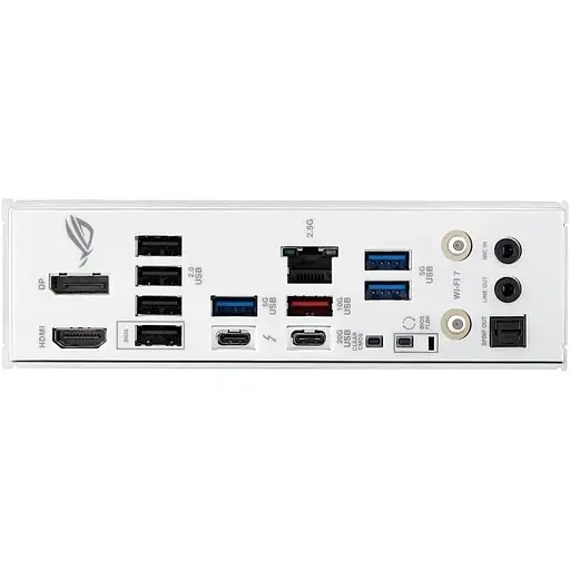 Материнська плата Asus Rog Strix B860-G Gaming WIFI s1851 B860 4xDDR5 M.2 DP HDMI USB Type-C Wi-Fi BT mATX білий - фото 10