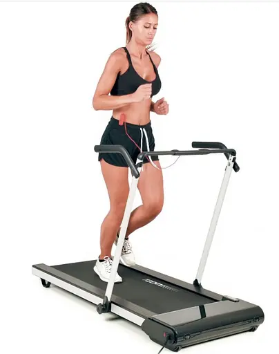 Беговая дорожка Toorx Treadmill City Compact Pearl White (CITY-COMPACT-W) - фото 4