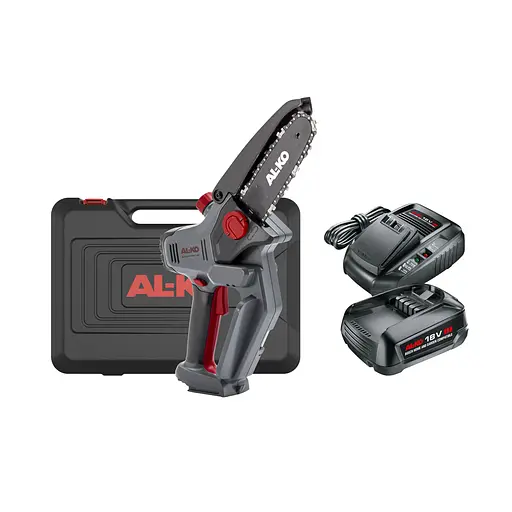 Аккумуляторная цепная пила AL-KO CSM 1825 с АКБ и ЗУ (114023) - фото 1