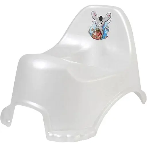 Детский горшок Technok Toys 7389 с округленными краями белый